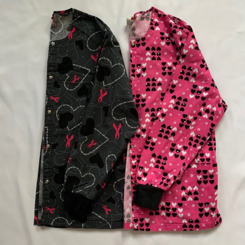 two dickie scrub warmer jackets (M)